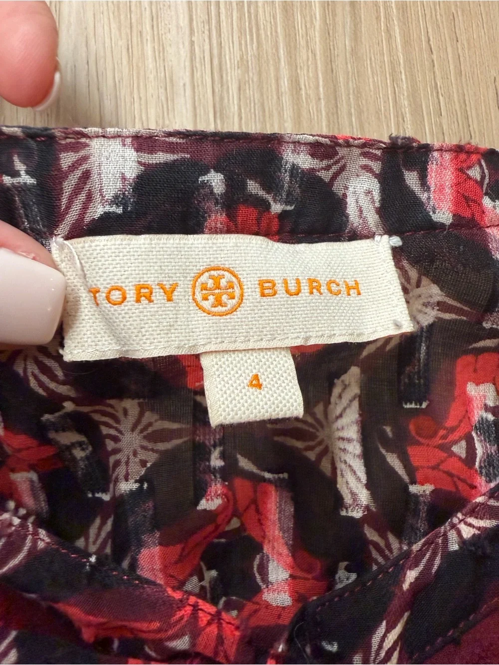 Tory Burch sleeveless blouse